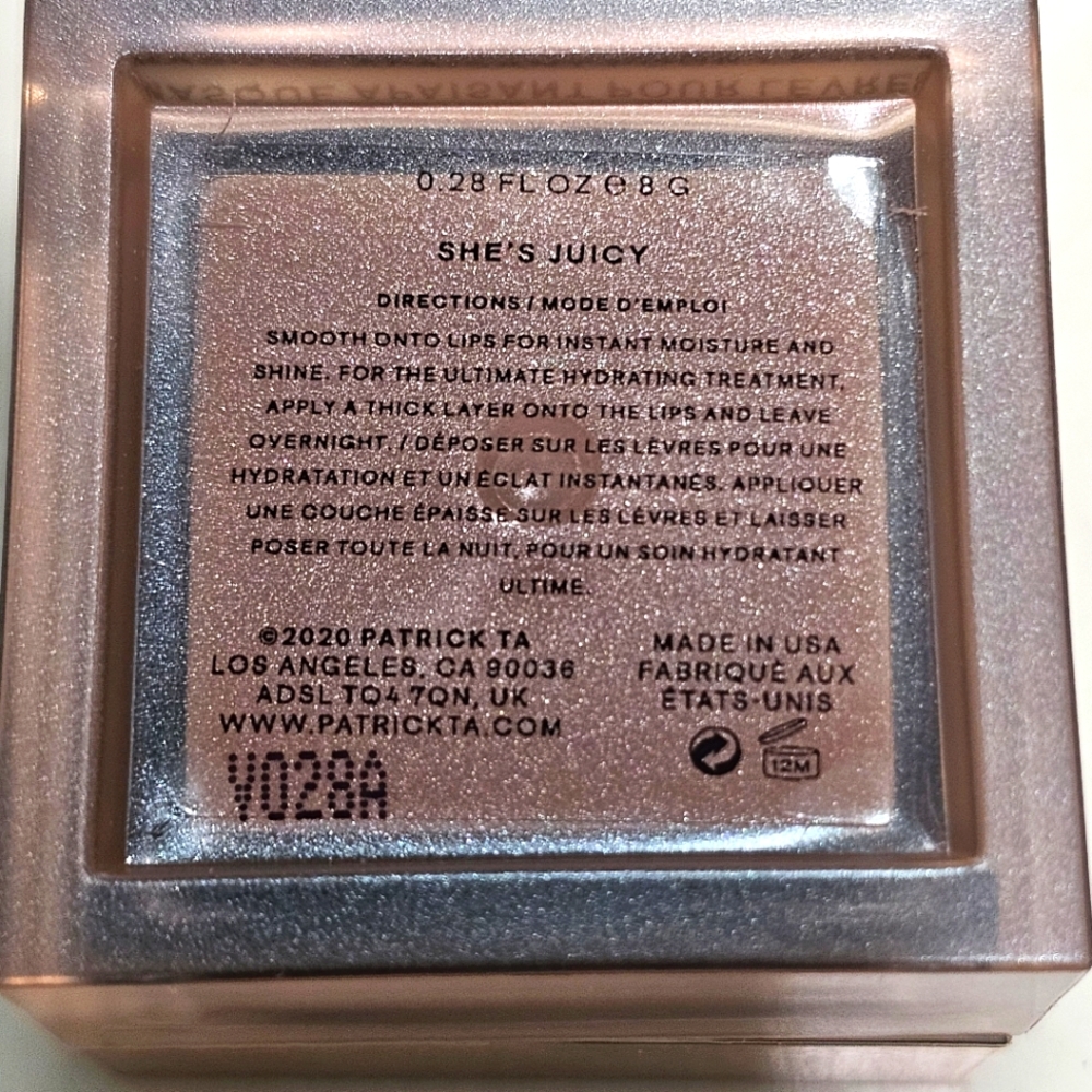 🟢3 FOR $30🟢 PATRICK TA MAJOR GLOW SOFTENING LIP MASQUE - Picture 7 of 10